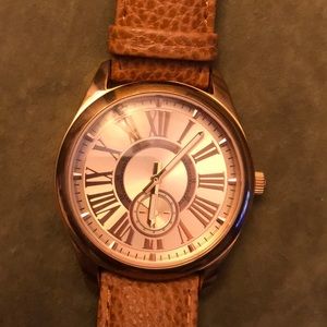 Bronzo Italia Watch on Leather Band